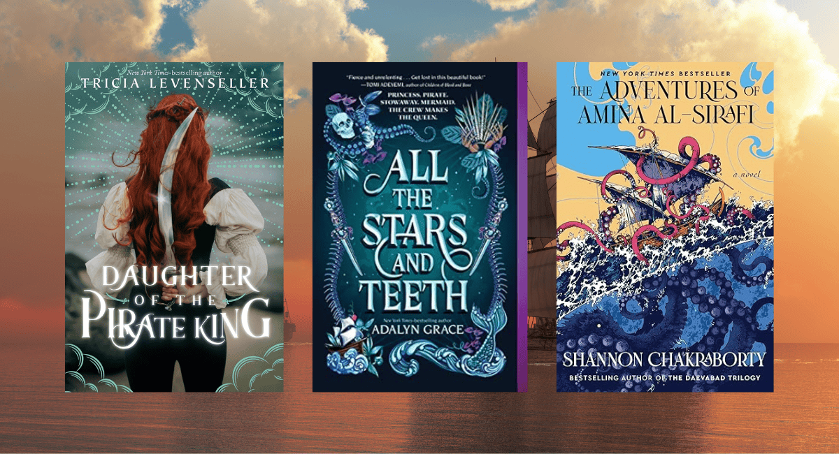 Real-Time Reactions: 3 Pirate Fantasy Books | Summer Adventure Vibes