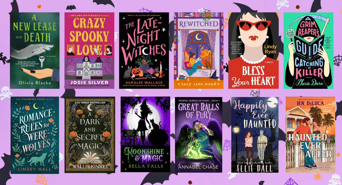 13 Paranormal Romance & Spooky Cozy Books for Halloween
