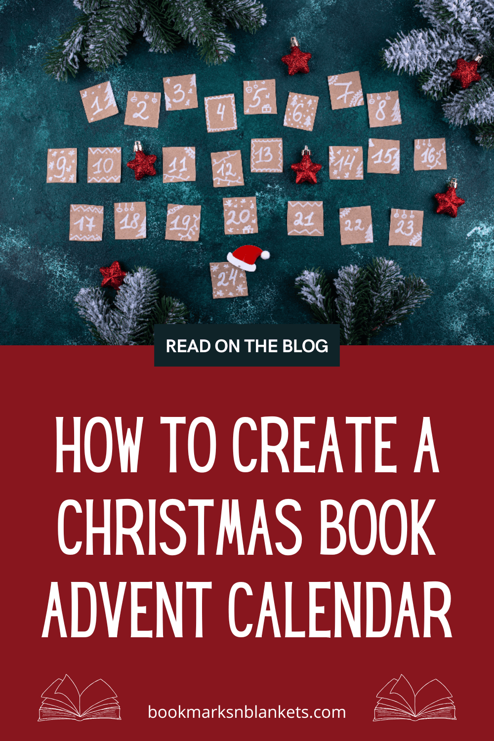 How to Create a Christmas Book Advent Calendar