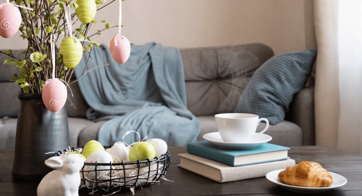 How to Create a Cozy Easter Reading Morning