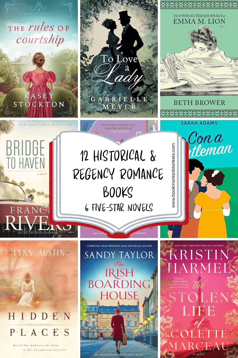Recent Reads: 12 Historical & Regency Romance Books - 6 Five-Star Novels